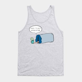 Sorry I'm Busy Introverting Tank Top